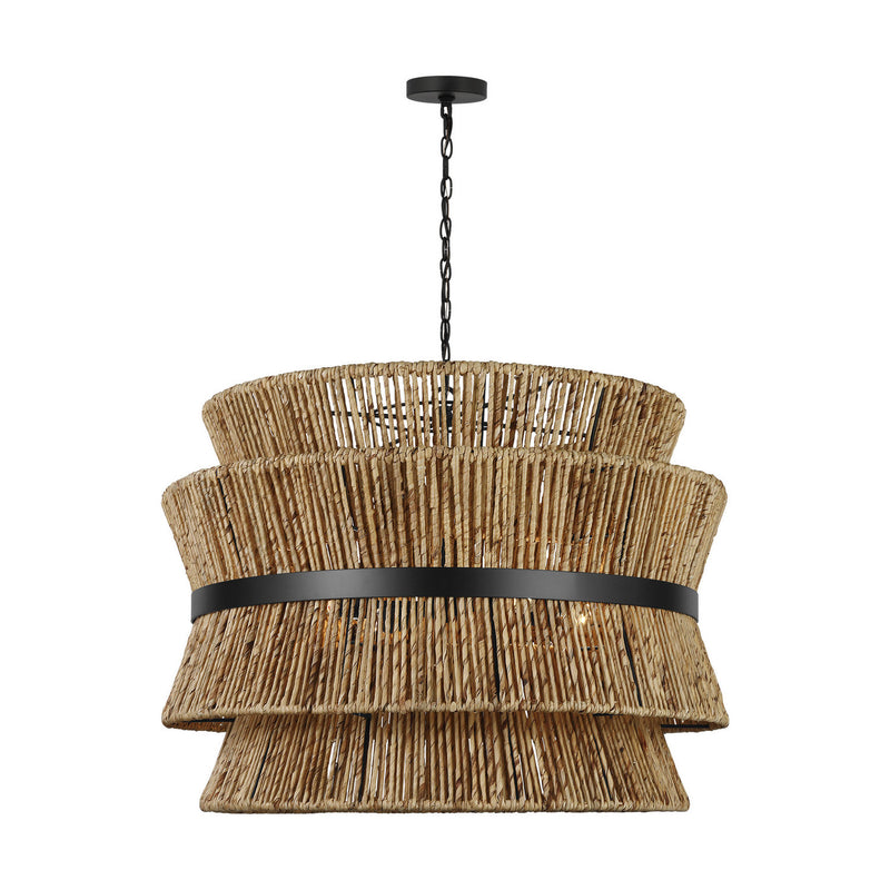 Four Light Pendant<br /><span style="color:#4AB0CE;">Entrega: 4-10 dias en USA</span><br /><span style="color:#4AB0CE;font-size:60%;">PREGUNTE POR ENTREGA EN PANAMA</span><br />Collection: Thurlo<br />Finish: Midnight Black