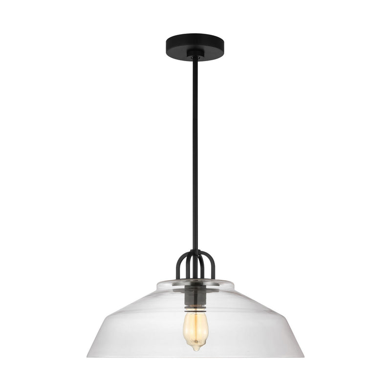 One Light Pendant<br /><span style="color:#4AB0CE;">Entrega: 4-10 dias en USA</span><br /><span style="color:#4AB0CE;font-size:60%;">PREGUNTE POR ENTREGA EN PANAMA</span><br />Collection: Payton<br />Finish: Midnight Black