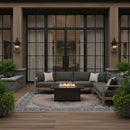 Generation Lighting - GLO1403TXB - Lantern - Linton - Textured Black