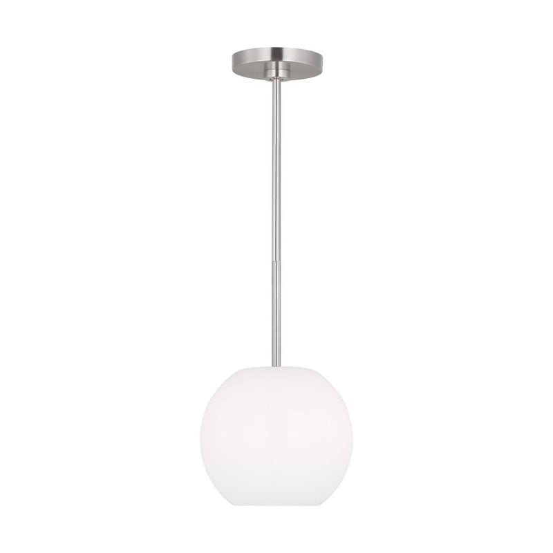 One Light Mini Pendant<br /><span style="color:#4AB0CE;">Entrega: 4-10 dias en USA</span><br /><span style="color:#4AB0CE;font-size:60%;">PREGUNTE POR ENTREGA EN PANAMA</span><br />Collection: Rory<br />Finish: Brushed Steel