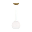One Light Mini Pendant<br /><span style="color:#4AB0CE;">Entrega: 4-10 dias en USA</span><br /><span style="color:#4AB0CE;font-size:60%;">PREGUNTE POR ENTREGA EN PANAMA</span><br />Collection: Rory<br />Finish: Satin Brass
