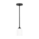 One Light Mini Pendant<br /><span style="color:#4AB0CE;">Entrega: 4-10 dias en USA</span><br /><span style="color:#4AB0CE;font-size:60%;">PREGUNTE POR ENTREGA EN PANAMA</span><br />Collection: Emile<br />Finish: Midnight Black