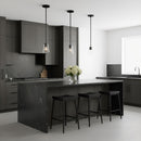 Generation Lighting - GLP1041MBK - One Light Mini-Pendant - Miles - Midnight Black
