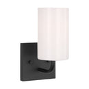 One Light Vanity<br /><span style="color:#4AB0CE;">Entrega: 4-10 dias en USA</span><br /><span style="color:#4AB0CE;font-size:60%;">PREGUNTE POR ENTREGA EN PANAMA</span><br />Collection: Rhett<br />Finish: Midnight Black