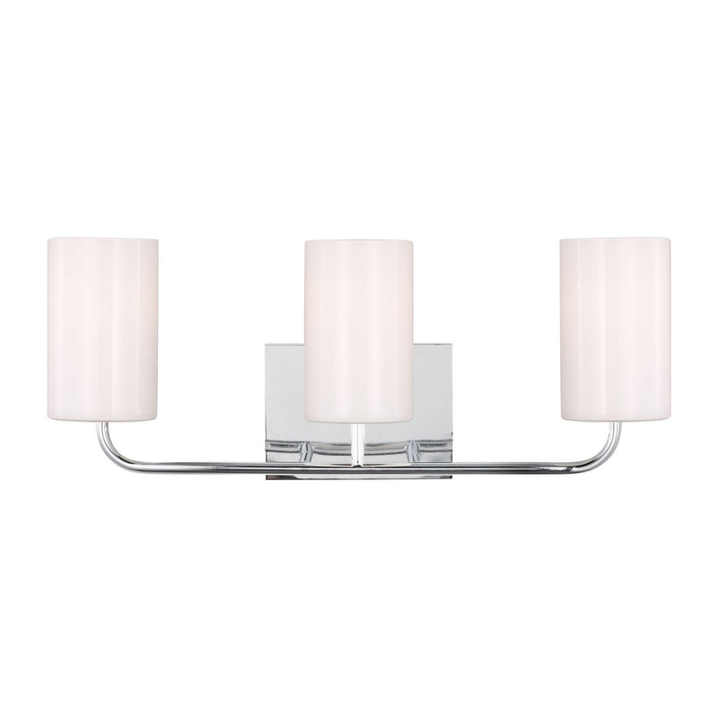 Three Light Vanity<br /><span style="color:#4AB0CE;">Entrega: 4-10 dias en USA</span><br /><span style="color:#4AB0CE;font-size:60%;">PREGUNTE POR ENTREGA EN PANAMA</span><br />Collection: Rhett<br />Finish: Chrome