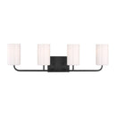 Four Light Vanity<br /><span style="color:#4AB0CE;">Entrega: 4-10 dias en USA</span><br /><span style="color:#4AB0CE;font-size:60%;">PREGUNTE POR ENTREGA EN PANAMA</span><br />Collection: Rhett<br />Finish: Midnight Black