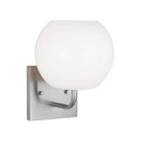 One Light Vanity<br /><span style="color:#4AB0CE;">Entrega: 4-10 dias en USA</span><br /><span style="color:#4AB0CE;font-size:60%;">PREGUNTE POR ENTREGA EN PANAMA</span><br />Collection: Rory<br />Finish: Brushed Steel