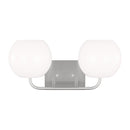 Generation Lighting - GLV1012EN3/BS - Two Light Vanity - Rory - Brushed Steel