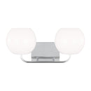 Generation Lighting - GLV1012EN3/CH - Two Light Vanity - Rory - Chrome