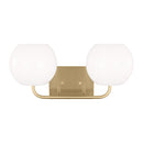 Generation Lighting - GLV1012EN3/SB - Two Light Vanity - Rory - Satin Brass