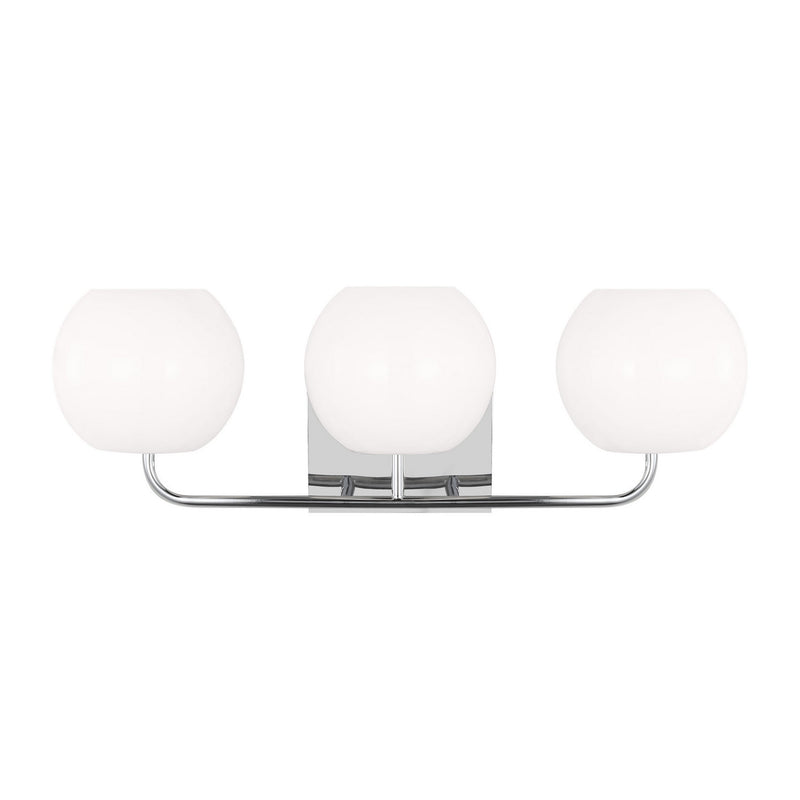 Generation Lighting - GLV1013EN3/CH - Three Light Vanity - Rory - Chrome