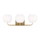 Generation Lighting - GLV1013EN3/SB - Three Light Vanity - Rory - Satin Bronze