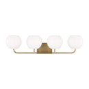 Generation Lighting - GLV1014EN3/SB - Four Light Vanity - Rory - Satin Bronze