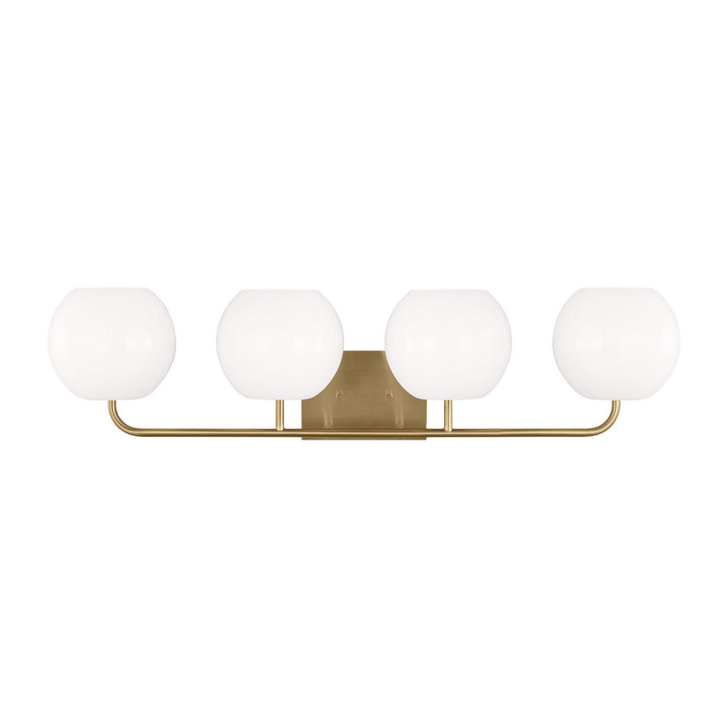 Generation Lighting - GLV1014EN3/SB - Four Light Vanity - Rory - Satin Bronze