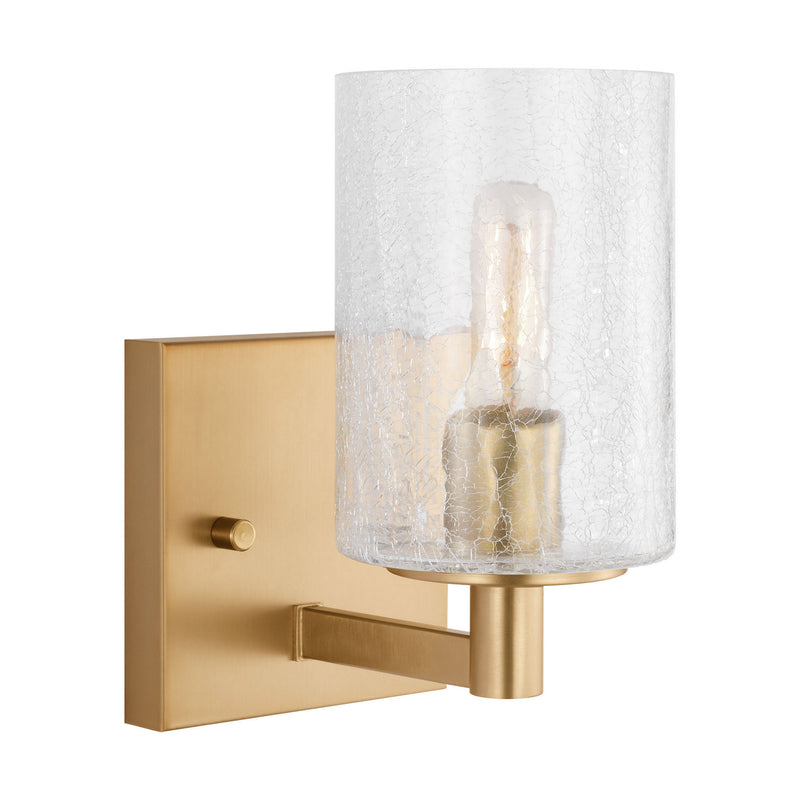 One Light Wall / Bath Sconce<br /><span style="color:#4AB0CE;">Entrega: 4-10 dias en USA</span><br /><span style="color:#4AB0CE;font-size:60%;">PREGUNTE POR ENTREGA EN PANAMA</span><br />Collection: Parker<br />Finish: Satin Bronze