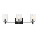 Three Light Wall / Bath<br /><span style="color:#4AB0CE;">Entrega: 5-6 semanas en USA</span><br /><span style="color:#4AB0CE;font-size:60%;">PREGUNTE POR ENTREGA EN PANAMA</span><br />Collection: Parker<br />Finish: Midnight Black