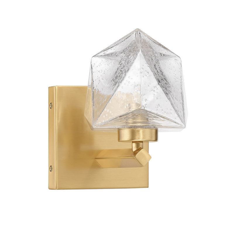 LED Wall Sconce<br /><span style="color:#4AB0CE;">Entrega: 2-3 semanas en USA</span><br /><span style="color:#4AB0CE;font-size:60%;">PREGUNTE POR ENTREGA EN PANAMA</span><br />Collection: Castello<br />Finish: Warm Brass