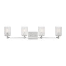Four Light Wall / Bath<br /><span style="color:#4AB0CE;">Entrega: 4-10 dias en USA</span><br /><span style="color:#4AB0CE;font-size:60%;">PREGUNTE POR ENTREGA EN PANAMA</span><br />Collection: Lando<br />Finish: Chrome