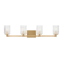 Four Light Wall / Bath<br /><span style="color:#4AB0CE;">Entrega: 2-3 semanas en USA</span><br /><span style="color:#4AB0CE;font-size:60%;">PREGUNTE POR ENTREGA EN PANAMA</span><br />Collection: Lando<br />Finish: Satin Brass