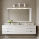 Generation Lighting - GLV1083MWT - Three Light Vanity - Maya - Matte White