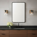 Generation Lighting - GLV1111MBKCRO - Vanity - Dunton - Midnight Black