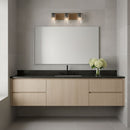 Generation Lighting - GLV1113MBKCRO - Vanity - Dunton - Midnight Black