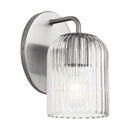 Wall Sconce<br /><span style="color:#4AB0CE;">Entrega: 4-10 dias en USA</span><br /><span style="color:#4AB0CE;font-size:60%;">PREGUNTE POR ENTREGA EN PANAMA</span><br />Collection: Eisele<br />Finish: Brushed Nickel
