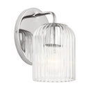 Wall Sconce<br /><span style="color:#4AB0CE;">Entrega: 4-10 dias en USA</span><br /><span style="color:#4AB0CE;font-size:60%;">PREGUNTE POR ENTREGA EN PANAMA</span><br />Collection: Eisele<br />Finish: Chrome