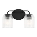 Two Light Vanity<br /><span style="color:#4AB0CE;">Entrega: 4-10 dias en USA</span><br /><span style="color:#4AB0CE;font-size:60%;">PREGUNTE POR ENTREGA EN PANAMA</span><br />Collection: Eisele<br />Finish: Midnight Black