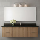 Generation Lighting - GLV1133BS - Three Light Vanity - Eisele - Brushed Nickel