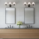 Generation Lighting - GLW1033MBK - Wall Sconce - Mendota - Midnight Black