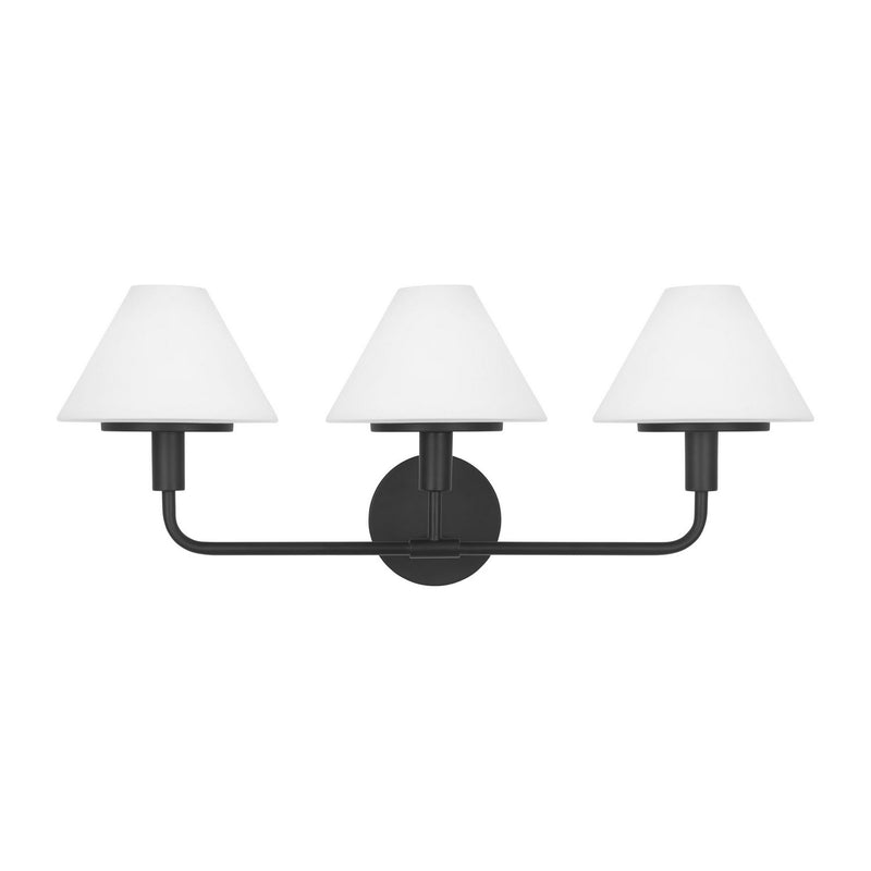Wall Sconce<br /><span style="color:#4AB0CE;">Entrega: 4-10 dias en USA</span><br /><span style="color:#4AB0CE;font-size:60%;">PREGUNTE POR ENTREGA EN PANAMA</span><br />Collection: Mendota<br />Finish: Midnight Black