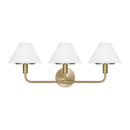 Wall Sconce<br /><span style="color:#4AB0CE;">Entrega: 4-10 dias en USA</span><br /><span style="color:#4AB0CE;font-size:60%;">PREGUNTE POR ENTREGA EN PANAMA</span><br />Collection: Mendota<br />Finish: Satin Brass