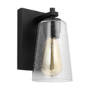 One Light Wall Sconce<br /><span style="color:#4AB0CE;">Entrega: 4-10 dias en USA</span><br /><span style="color:#4AB0CE;font-size:60%;">PREGUNTE POR ENTREGA EN PANAMA</span><br />Collection: Mercer<br />Finish: Midnight Black