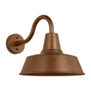 One Light Wall Lantern<br /><span style="color:#4AB0CE;">Entrega: 34-35 semanas en USA</span><br /><span style="color:#4AB0CE;font-size:60%;">PREGUNTE POR ENTREGA EN PANAMA</span><br />Collection: Barn Light<br />Finish: Natural Copper
