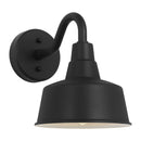 One Light Wall Lantern<br /><span style="color:#4AB0CE;">Entrega: 4-10 dias en USA</span><br /><span style="color:#4AB0CE;font-size:60%;">PREGUNTE POR ENTREGA EN PANAMA</span><br />Collection: Barn Light<br />Finish: Textured Black