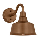 One Light Wall Lantern<br /><span style="color:#4AB0CE;">Entrega: 34-35 semanas en USA</span><br /><span style="color:#4AB0CE;font-size:60%;">PREGUNTE POR ENTREGA EN PANAMA</span><br />Collection: Barn Light<br />Finish: Natural Copper