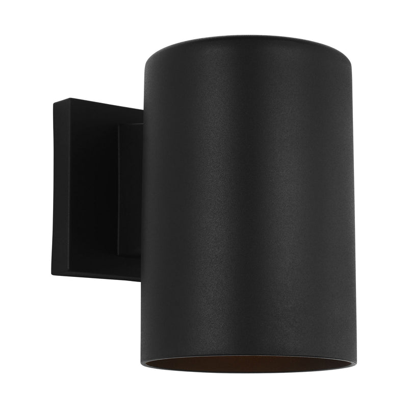 Two Light Wall Lantern<br /><span style="color:#4AB0CE;">Entrega: 4-10 dias en USA</span><br /><span style="color:#4AB0CE;font-size:60%;">PREGUNTE POR ENTREGA EN PANAMA</span><br />Collection: Outdoor Cylinders<br />Finish: Textured Black