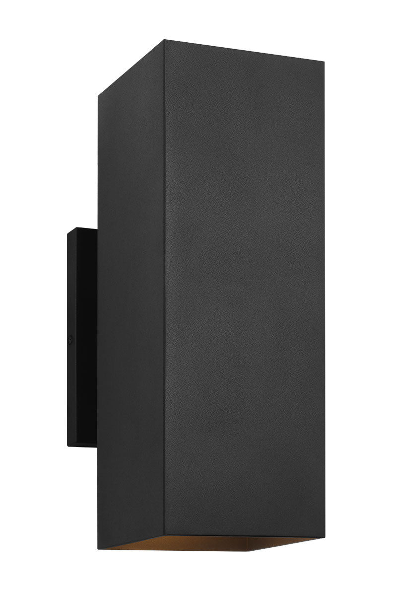 Two Light Wall Lantern<br /><span style="color:#4AB0CE;">Entrega: 2-3 semanas en USA</span><br /><span style="color:#4AB0CE;font-size:60%;">PREGUNTE POR ENTREGA EN PANAMA</span><br />Collection: Pohl<br />Finish: Textured Black