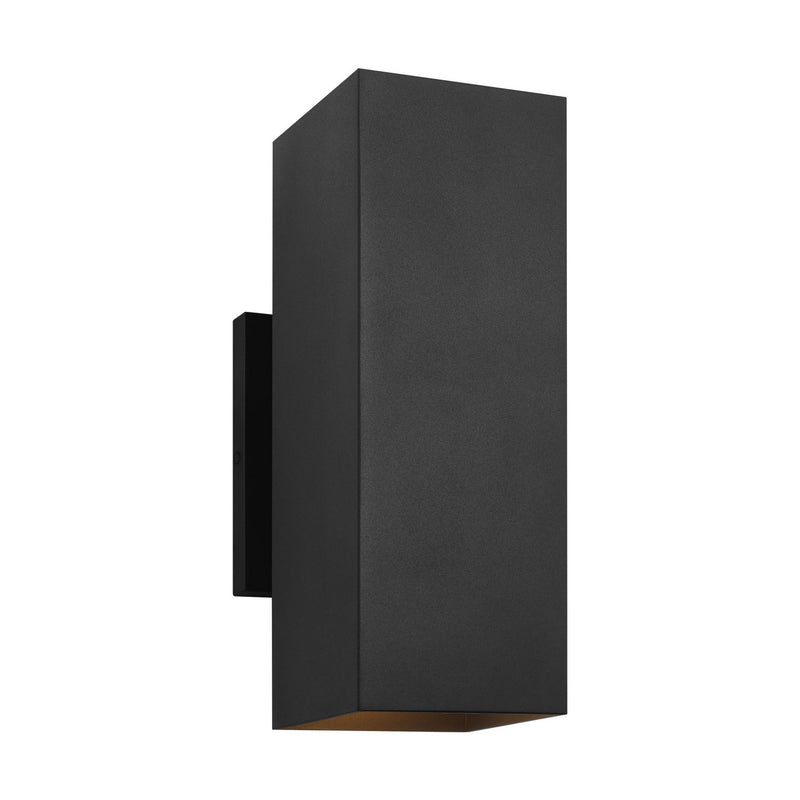 Two Light Wall Lantern<br /><span style="color:#4AB0CE;">Entrega: 4-10 dias en USA</span><br /><span style="color:#4AB0CE;font-size:60%;">PREGUNTE POR ENTREGA EN PANAMA</span><br />Collection: Pohl<br />Finish: Textured Black