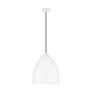 One Light Pendant<br /><span style="color:#4AB0CE;">Entrega: 4-10 dias en USA</span><br /><span style="color:#4AB0CE;font-size:60%;">PREGUNTE POR ENTREGA EN PANAMA</span><br />Collection: Huron<br />Finish: Matte White