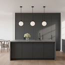 Visual Comfort Studio - DJP1171MBK - One Light Pendant - Colewood - Midnight Black