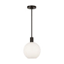 One Light Pendant<br /><span style="color:#4AB0CE;">Entrega: 4-10 dias en USA</span><br /><span style="color:#4AB0CE;font-size:60%;">PREGUNTE POR ENTREGA EN PANAMA</span><br />Collection: Colewood<br />Finish: Midnight Black