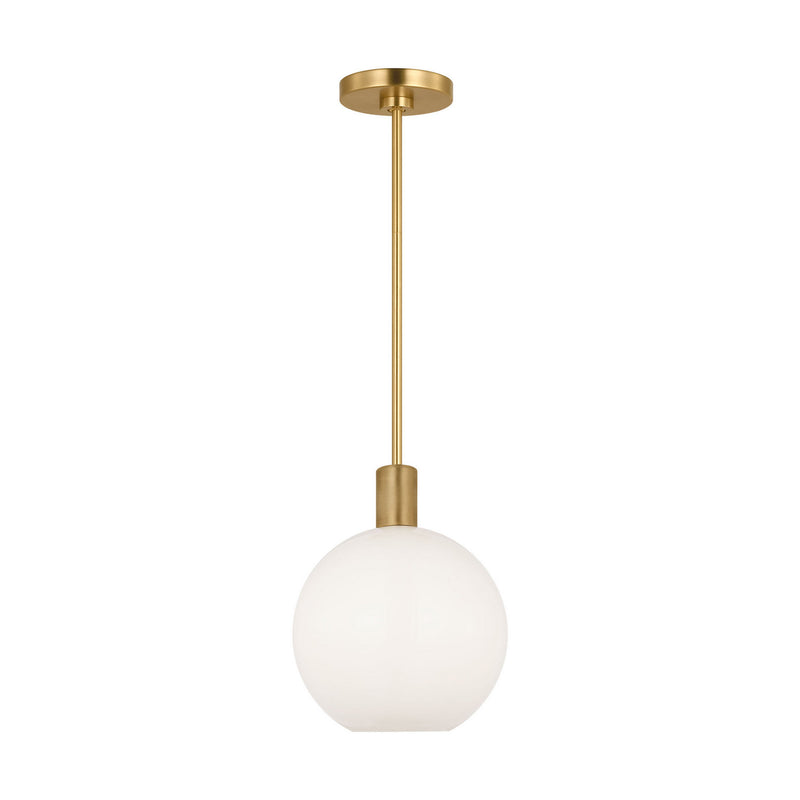 One Light Pendant<br /><span style="color:#4AB0CE;">Entrega: 4-10 dias en USA</span><br /><span style="color:#4AB0CE;font-size:60%;">PREGUNTE POR ENTREGA EN PANAMA</span><br />Collection: Colewood<br />Finish: Satin Brass