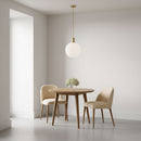 Visual Comfort Studio - DJP1181SB - One Light Pendant - Colewood - Satin Brass