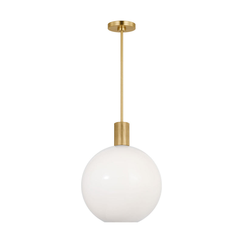 One Light Pendant<br /><span style="color:#4AB0CE;">Entrega: 4-10 dias en USA</span><br /><span style="color:#4AB0CE;font-size:60%;">PREGUNTE POR ENTREGA EN PANAMA</span><br />Collection: Colewood<br />Finish: Satin Brass