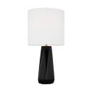 One Light Table Lamp<br /><span style="color:#4AB0CE;">Entrega: 4-10 dias en USA</span><br /><span style="color:#4AB0CE;font-size:60%;">PREGUNTE POR ENTREGA EN PANAMA</span><br />Collection: Moresby<br />Finish: Gloss Black