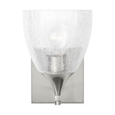 One Light Wall Sconce<br /><span style="color:#4AB0CE;">Entrega: 4-10 dias en USA</span><br /><span style="color:#4AB0CE;font-size:60%;">PREGUNTE POR ENTREGA EN PANAMA</span><br />Collection: Toffino<br />Finish: Brushed Nickel