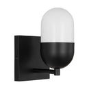 One Light Vanity<br /><span style="color:#4AB0CE;">Entrega: 4-10 dias en USA</span><br /><span style="color:#4AB0CE;font-size:60%;">PREGUNTE POR ENTREGA EN PANAMA</span><br />Collection: Foster<br />Finish: Midnight Black