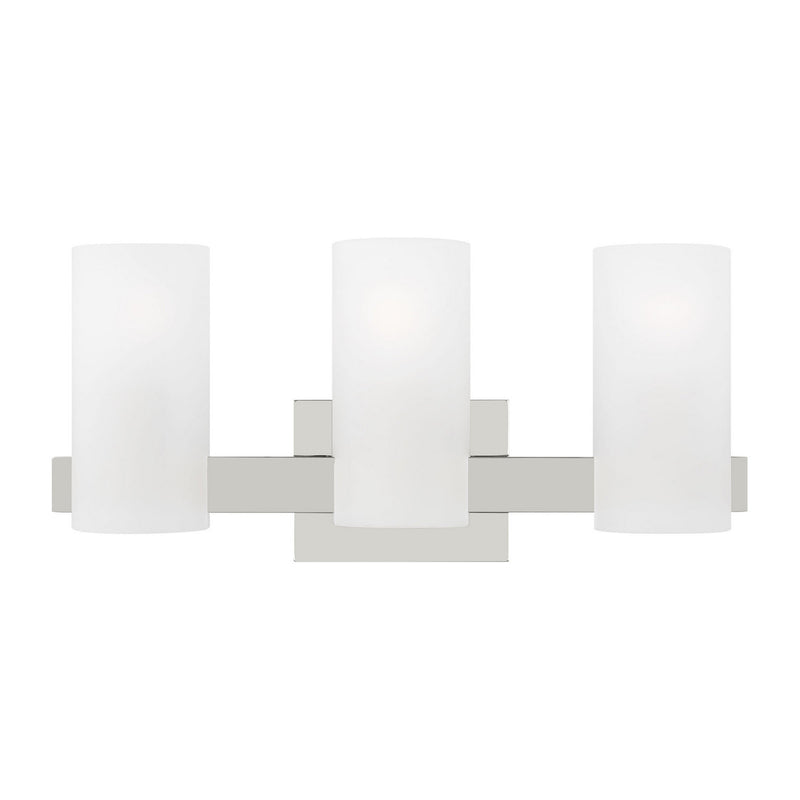 Three Light Vanity<br /><span style="color:#4AB0CE;">Entrega: 4-10 dias en USA</span><br /><span style="color:#4AB0CE;font-size:60%;">PREGUNTE POR ENTREGA EN PANAMA</span><br />Collection: Rhode<br />Finish: Chrome